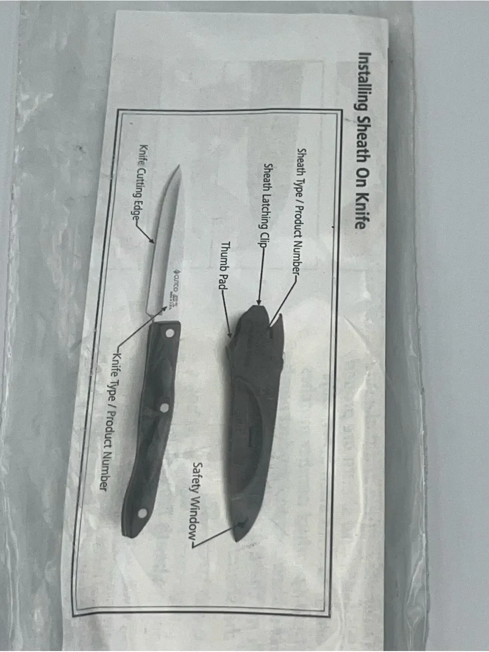 Cutco trimmer knife